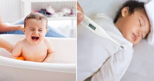 Dok apakah aman penggunaan bye bye fever pada bayi usia 3 bupan pasca imunisasi dpt 2. Cara Betul Mandikan Anak Yang Demam Penting Elak Mandi Air Sejuk Vanilla Kismis