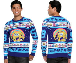 Spongebob Squarepants Krabby Patty Christmas Sweater