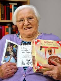 Heino hat der Seniorin schon gratuliert