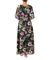 Hours may change under current circumstances Ava Floral Multicolour Georgette Floor Length Gown