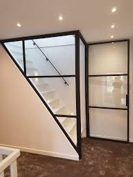 stalen deuren met glas uit slanke staalprofielen stairs design home staircase design