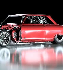 Image result for Regal Red 1965 Chevy II