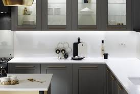 A Shaker Look Kitchen With A Modern Twist The Fairford Graphite Range From Howdens T Kitchen Cabinet Styles Shaker Style Kitchen Cabinets Modern Grey Kitchen