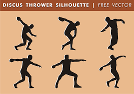 The weight of the discus differs depending on your age and gender. Discus Throw Vector Art Icons And Graphics For Free Download