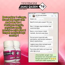 Rahim perlu kecut cepat supaya badan kita rasa lebih bertenaga dan tak masuk angin untuk ibu berpantang. Jamu Qaseh T9 Skincare