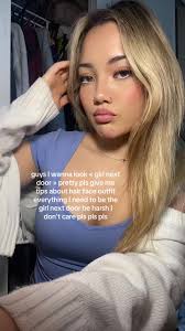 pls disregard the nose piercings i know its hurting my case im gonna buy  tiny ones that you can barely see #girlnextdoor #makeup #tips #advice  #girladvice #kristenkreuk #smallville