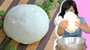 How To Make Mozzarella Cheese From Dry Milk Powder Youtube