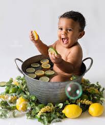 Pin By Mercer Media Photography On Baby Bath Photography Baby Milk Bath Baby Photoshoot Boy 6 Month Baby Picture Ideas