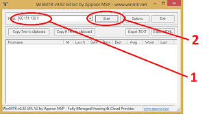 How To Traceroute And Ping Your Vps Ip Address Connection Using Winmtr Gomanilahost Net