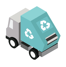 Toffu Isometric Pack Cars For More Https Www Toffu Co Download Link Https Www Toffu Co Downloads Garbage Truck Packing Car Police Cars