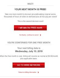 Get your fix of ? Wwe Gives 1 More Free Month If You Cancel Network Subscription On Wwe Network Squaredcircle