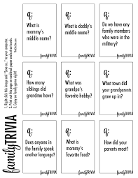 Diy Family Trivia Game Rachel Hollis Family Reunion Activities Family Reunion Games Family Trivia Questions