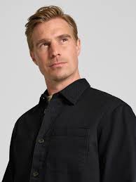 SELECTED HOMME Regular Fit Hemdjacke aus reiner Baumwolle Modell 'TRAVIS'  (black) online kaufen