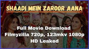 This account has been suspended. Shaadi Mein Zaroor Aana Full Movie Online Dailymotion Download