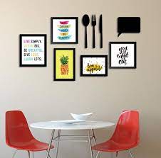 Aliexpress'teki en yeni dining room frames black white fırsatlarını yakalayın. Art Street Set Of 5 Wall Wood Photo Frame Art Prints For Dinning Table Kitchen Or Eating Area With Mdf Cutlery And Chalk Board Black Amazon In Home Kitchen