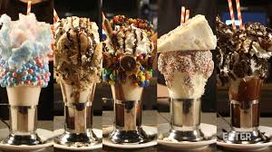 How Black Tap Makes Its Gravity Defying Milkshakes Crazy Shakes Black Taps Milkshake