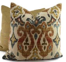 1 out of 5 stars with 1 ratings. Throw Pillow Cover Brown Rust Blue Teal Gold Chenille Etsy Chenille Throw Pillows Throw Pillows Designer Throw Pillows