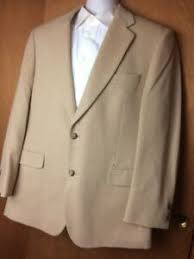 Robert alexander camel hair sport coat blazer mens 46 gray 2 button leisure top rated seller. Camel Suits Blazers For Men For Sale Ebay