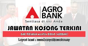 Masukkan email anda untuk mendapatkan informasi terkini dan hebahan jawatan kosong di blog ini Jawatan Kosong Di Bank Pertanian Malaysia Berhad Agrobank 17 Julai 2019 Kerja Kosong 2021 Jawatan Kosong Kerajaan 2021