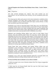Cara buat reference dari surat khabar online. Tutorial Mengakses Dan Membaca Surat Khabar Secara Online Pdf