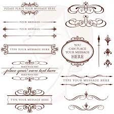 Dark Frame Brown Clip Art Includes Text Dividers Oval Etsy Clip Art Vintage Wedding Invitations Diy Vintage Wedding Invitations