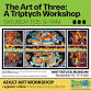 Intermediate Kids Art Workshop: Tricked-Out Triptychs event image