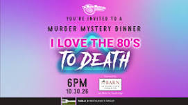 Murder Mystery Dinner | I Love the 80's to DEATH ...