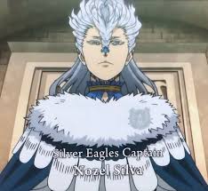 Silver Eagles Captain Nozel Silva Black Clover Anime Black Clover Manga Black Bull