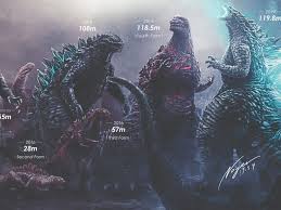 Godzilla Size Chart Shows How Much The King Of Monsters