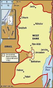 The west bank is a piece of land in the middle east. West Bank History Population Map Settlements Facts Britannica