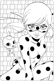 Coloriage masque masque a imprimer licorne coloriage jeux a imprimer carnet de dessin festa lady bug: Miraculous Ladybug Ladybug Printable Coloring Pages Novocom Top