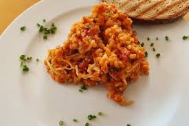 Einfaches Tomatenrisotto Mit Getrockneten Tomaten Rezept Rezept Getrocknete Tomaten Rezepte Tomaten Risotto Tomatenrisotto