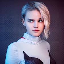 Gwen Stacy Spider Girls Headgear LED Eyes