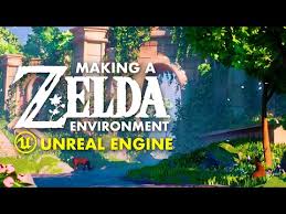 Making A Zelda Environment In Unreal Engine 4 Trailer Youtube In 2020 Unreal Engine Engineering Video Game Development