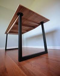 Minimalist Modern Industrial Office Desk Or Dining Table Etsy Home Design Decor Furniture Design Furniture Legs
