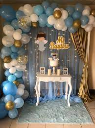 En primer lugar, los centros de mesa. Bautizo Nino Como Decorar Un Bautizo Ideas De Bautizo Decoracion Bautizo Nino