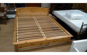 Détails sur vidaxl bois de pin massif cadre de lit gris 160x200 cm sommier à lattes adulte. Lit Pin Massif 160x200 2 Sommiers Opportunity Kaufen Wavre Troc Com