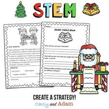 Silent Jingle Bells Christmas Stem Activity Christmas Stem Christmas Stem Activities Christmas Stem Challenge