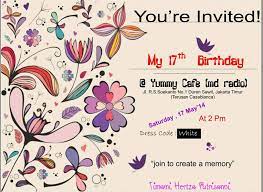 10 ide desain undangan ulang tahun untuk anak remaja dewasa. Kumpulan Contoh Undangan Ulang Tahun Remaja Sweet Seventeen Unik Terbaru Desain Interior Exterior