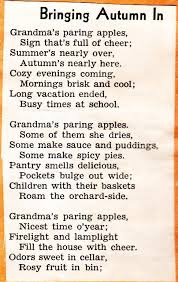 Bringing Autumn In Poems Fall Poems Autumn Poems Autumn Poetry Kids Poems