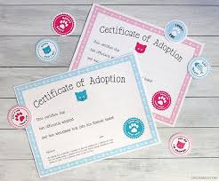 Free Printable Cat Adoption Kits Chickabug Pet Adoption Party Cat Adoption Kitten Adoption