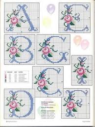 The photo shows an example of the design stitched onto the front of a fabric bag. 80 Cross Stitch Ideas Cross Stitch Stitch Cross Stitching