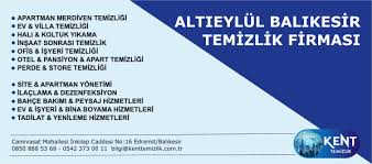 Altieylul Balikesir Temizlik Firmasi Kent Temizlik