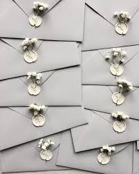 Pretty Wax Sealed Envelopes In 2020 Grey Wedding Invitations Wedding Invitation Envelopes Handmade Wedding Invitations