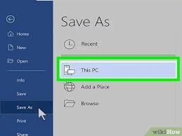 3 Ways To Change A Word Document To Jpeg Format Wikihow
