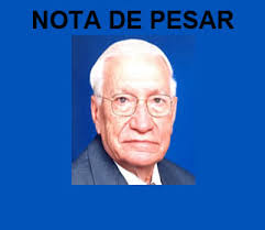 Nota de pesar pela morte de Armando Dias Mendes
