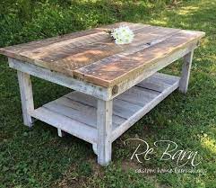 A barnwood coffee table's versatility makes it suitable to incorporate with several different interior decorating styles. Barnwood Kristine Coffee Table Barnwood Coffee Table Primitive Coffee Table Barn Wood