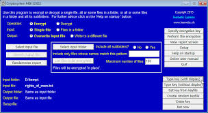 Secure Encryption Software To Encrypt And Decrypt Both Single Files And Also Multiple Files In A Folder