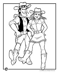 Free printable barbie coloring pages. Cowboy Coloring Pages Cowboy And Cowgirl Dancing Coloring Page Animal Jr Dance Coloring Pages Coloring Pages Line Dancing