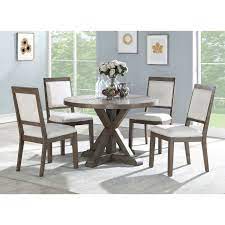 48 in x 48 in x 30.1 in (width x depth x height) all measurements are approximations. Molly 48 Inch Round Dining Room Set Steve Silver Furniture Furniture Cart
